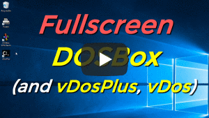 how to make dosbox full screen after alt tab how to make dosbox full screen after alt tab