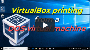 VirtualBox printing from a DOS virtual machine